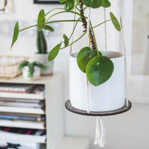 Wood Pattern Plant Hanger