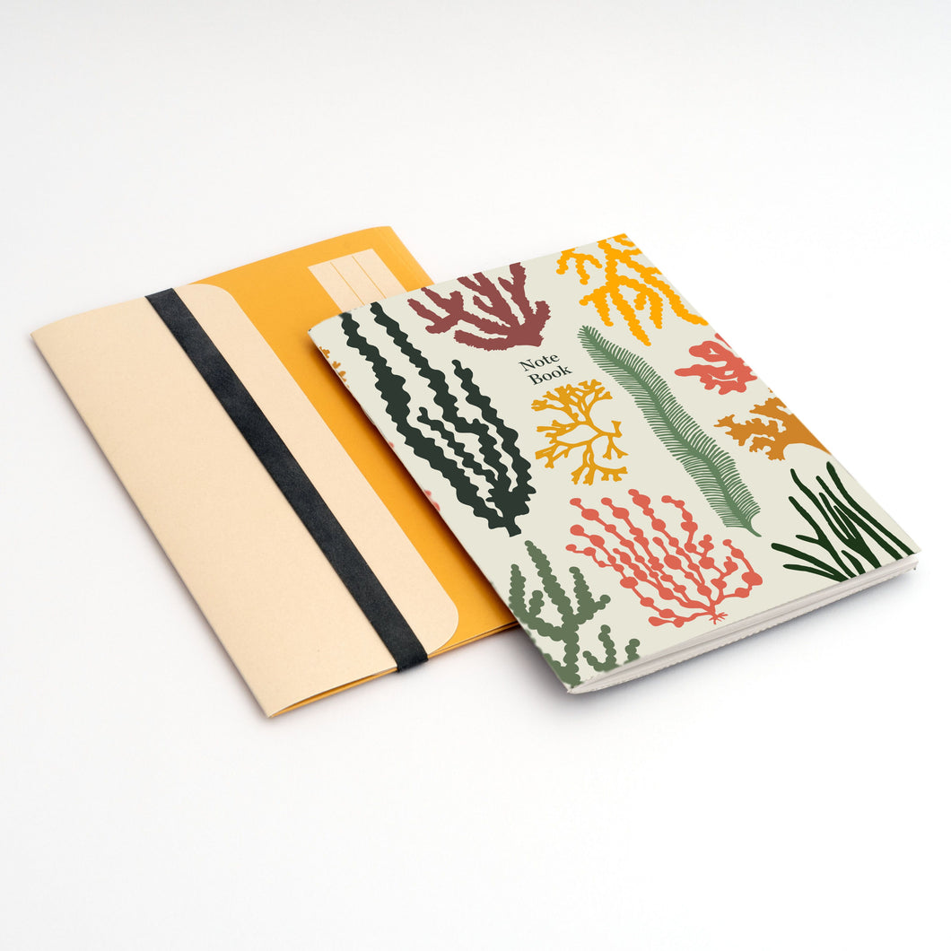 Seaweed Notebook and Folder