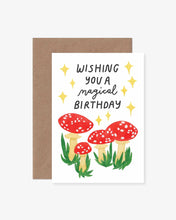 Load image into Gallery viewer, Katrina Sophia Magical Birthday Toadstool Card
