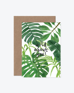 Katrina Sophia Wild About You Tropical Plants Card